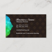 Great House cleaning business cards (Back)