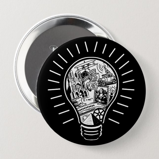 Great Ideas Button (Front & Back)