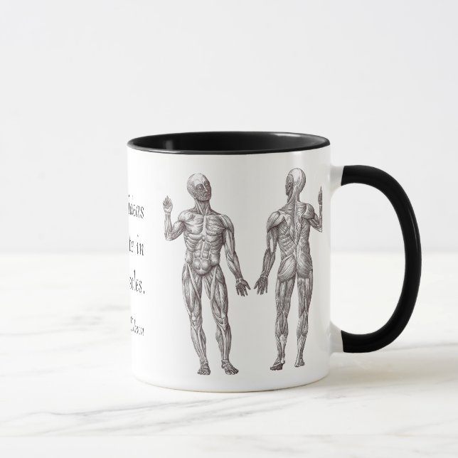 Great Ideas Originate in the Muscles Mug (Right)
