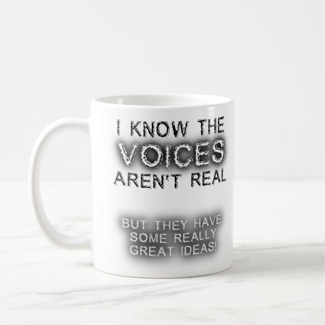 Great Ideas Voices Funny Mug Humor (Left)