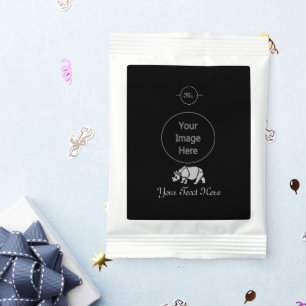 Great Indian Rhinoceros The Unicorn Rhino Monogram Margarita Drink Mix
