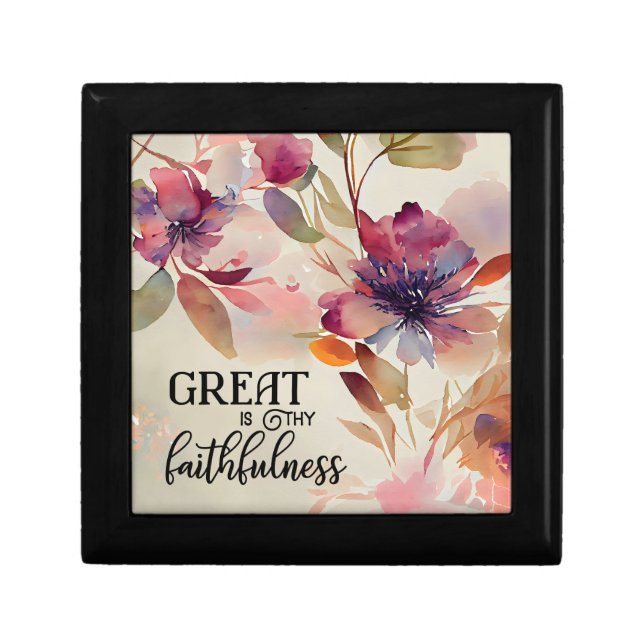 Great is Thy Faithfulness Beloved Hymn Gift Box (Front)