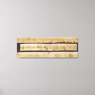 Great Isaiah Scroll Dead Sea Scrolls 1QIsaa Canvas Print