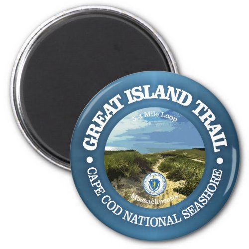 Great Island Trail rd Magnet
