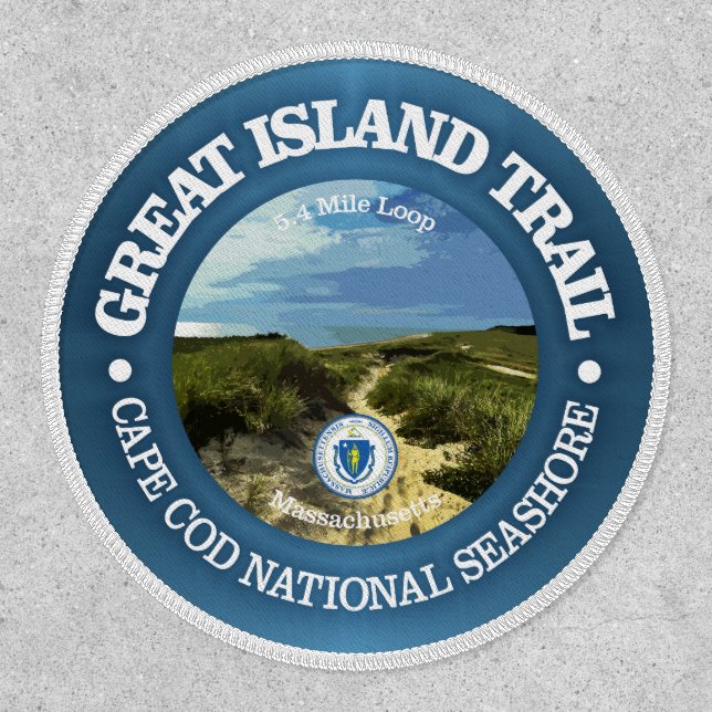 Great Island Trail (rd) Patch (Front)