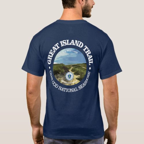 Great Island Trail rd T_Shirt