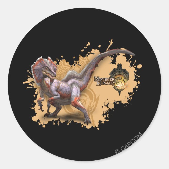 Great Jaggi Classic Round Sticker (Front)