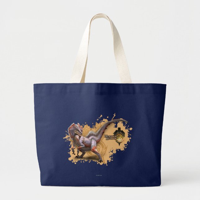 Great Jaggi Large Tote Bag (Front)