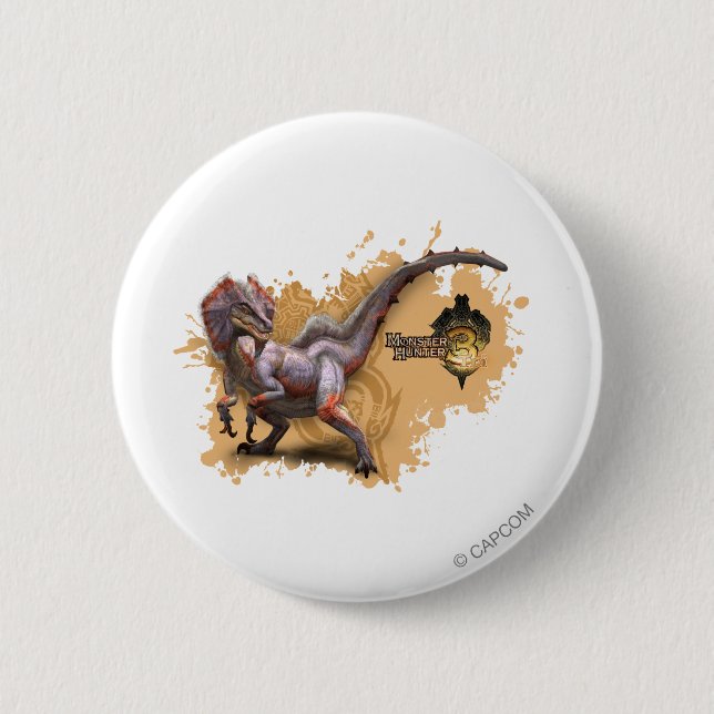 Great Jaggi Pinback Button (Front)