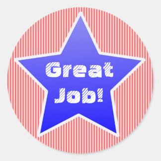 Great Job Stickers | Zazzle