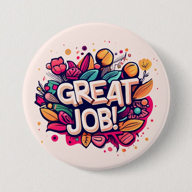Great Job Button (Front)