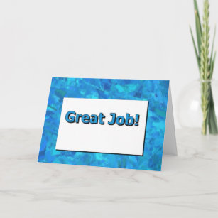 Great Job Cards | Zazzle