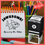 Great Job Cute Shark Grading Encouragement Teacher Self-inking Stamp