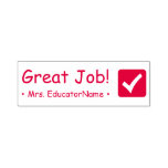 [ Thumbnail: "Great Job!" Marking Rubber Stamp ]