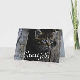 Great Job Personalize Destiny Destiny'S Letterpress Thank You Card