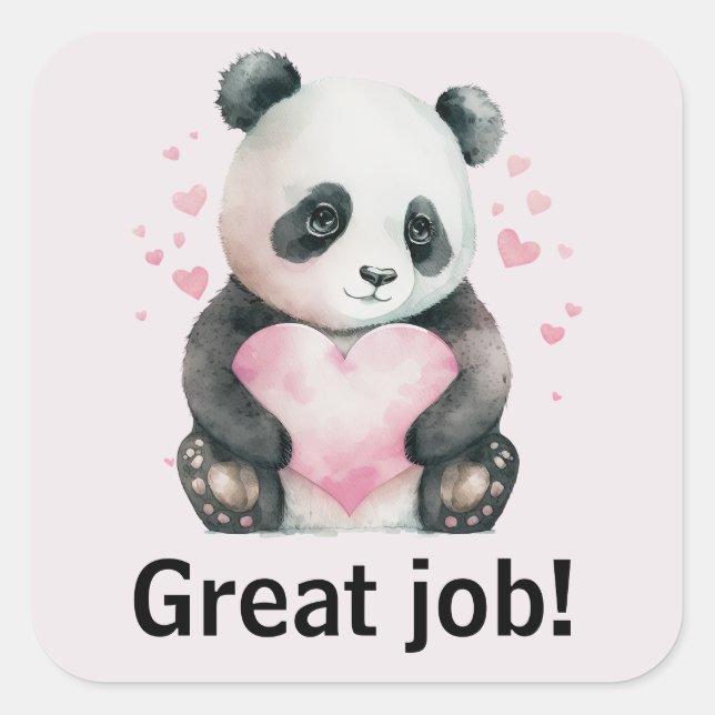 Great job stickers (Front)