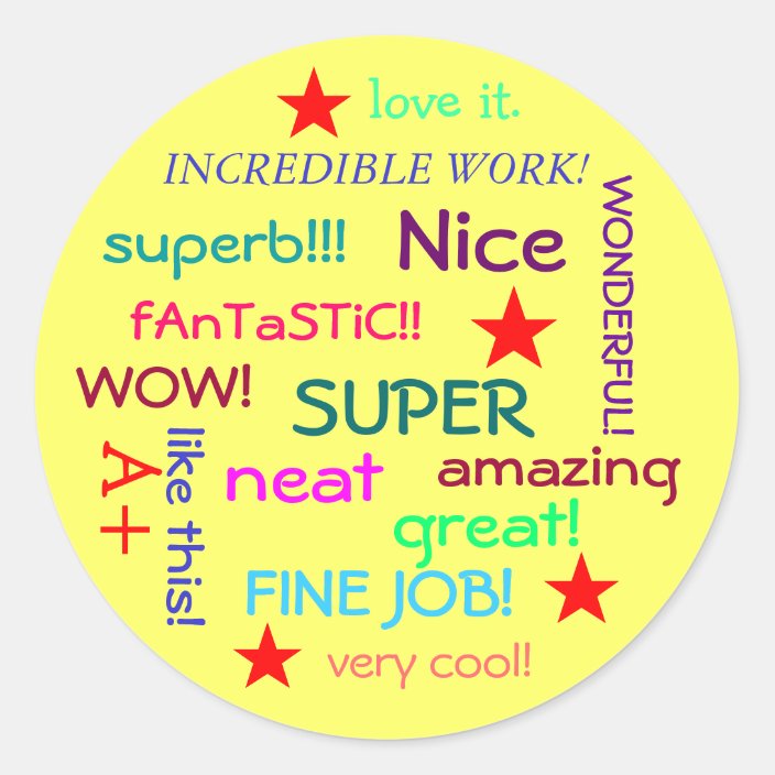 最高 Good Job Sticker Images ラーゲト