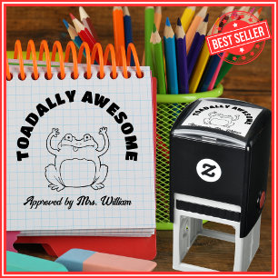 Great Job TOAD Grading Encouragement Teacher Self-inking Stamp