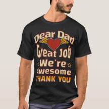 Great Job We're Awesome Vintage Dad Gift