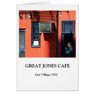 GREAT JONES CAFE CARDS