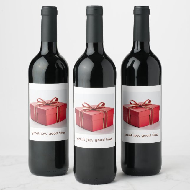 Great Joy Wine Label (Bottles)