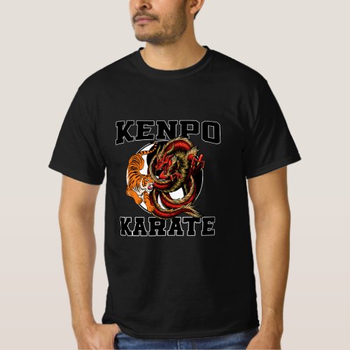Great Kenpo Karate Apparel Japanese Martial Art Fi T_Shirt