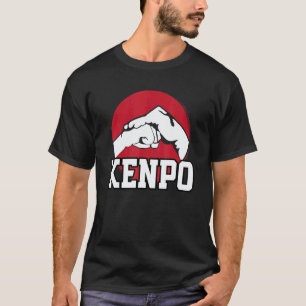 Great Kenpo Karate Fist Design Japanese Martial Ar T-Shirt