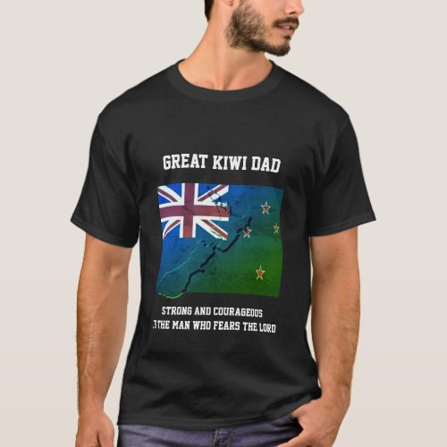 Great KIWI Dad T_Shirt