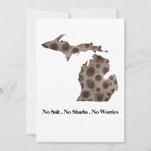 Great Lake State - no salt . No sharks. No Worries Invitation