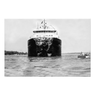 Great Lakes Algoma Montrealais at St. Clair, MI P Photo Print