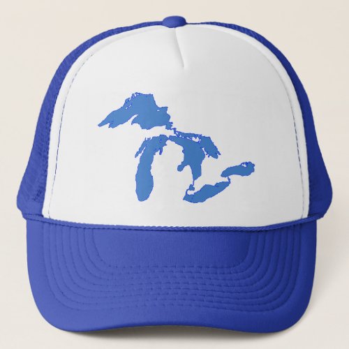 Great Lakes Alone _ Trucker Hat