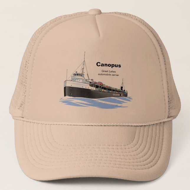 Great Lakes auto carrier Canopus Trucker Hat (Front)