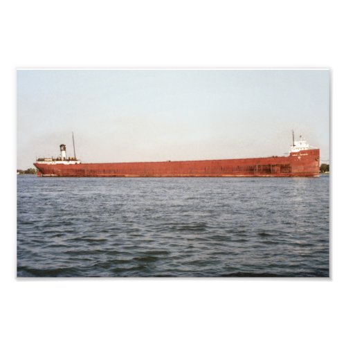 Great Lakes freighter Alva C Dinkey Photo Print