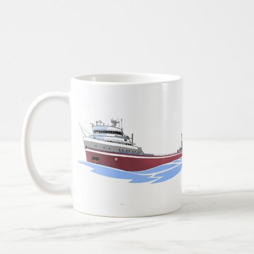 Great Lakes freighter Edward L Ryerson CML Coffee Mug