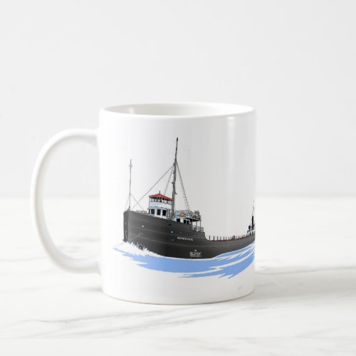 Great Lakes freighter George H Russel Coffee Mug