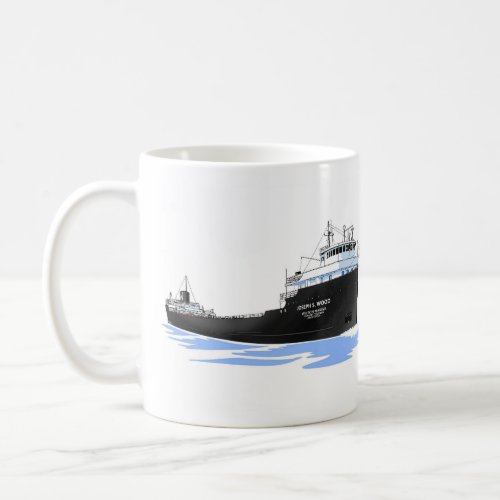 Great Lakes freighter Joseph S Wood Coffee Mug