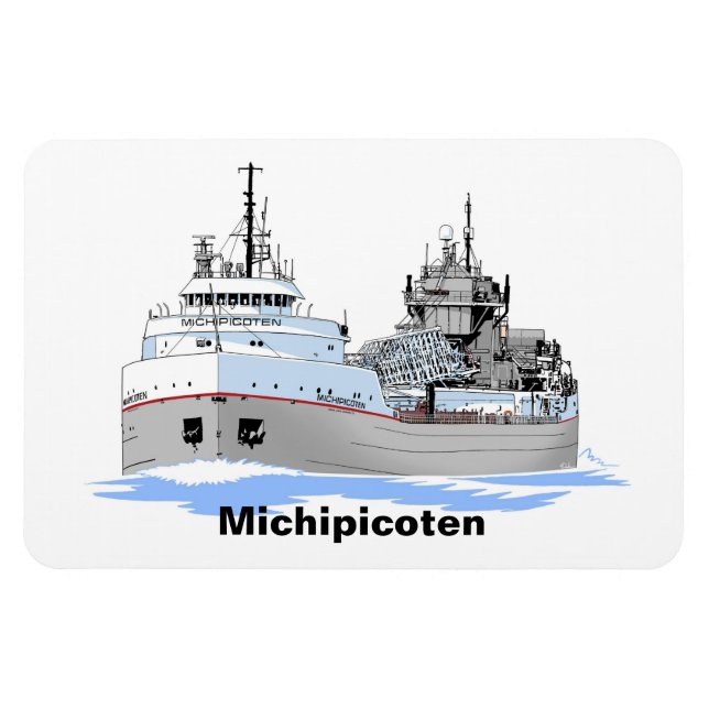 Great Lakes freighter Michipicoten Magnet (Horizontal)