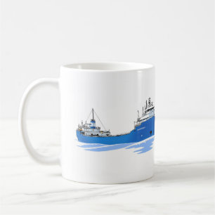 Great Lakes freighter Voyageur Independent Coffee Mug