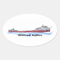 Great Lakes freighter Wilfred Sykes straight deck