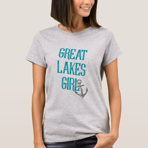 Great Lakes Girl T_Shirt