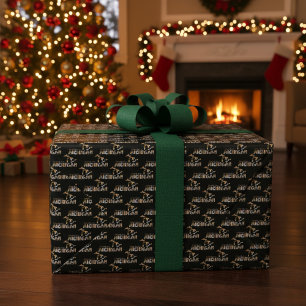 "Great Lakes, Great Spirits" Michigan Celebratory Wrapping Paper