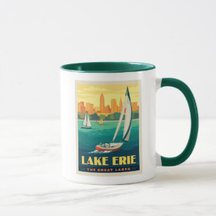 Great Lakes Lake Erie Mug