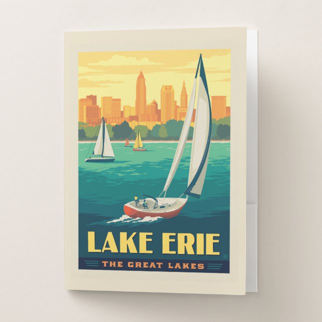 Great Lakes | Lake Erie Pocket Folder (Front)