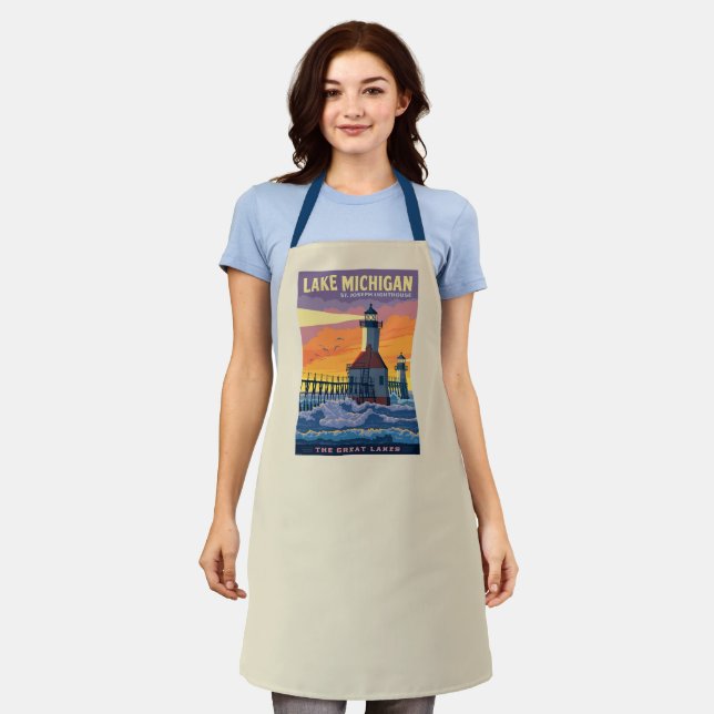 Great Lakes | Lake Michigan Apron (Worn)