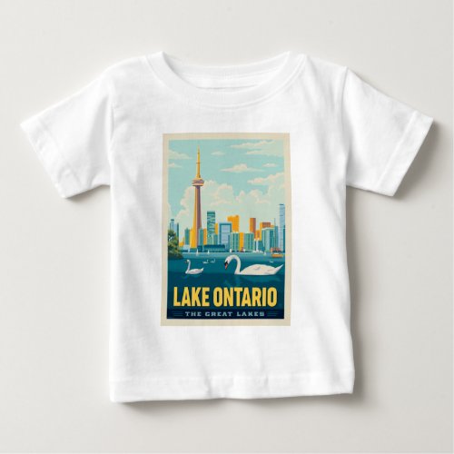 Great Lakes  Lake Ontario Baby T_Shirt