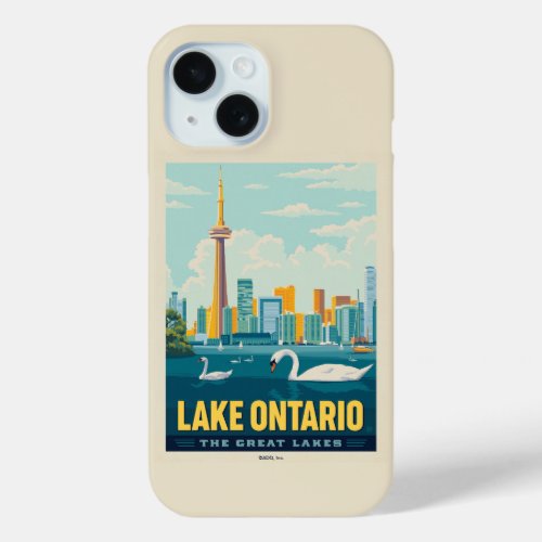 Great Lakes  Lake Ontario iPhone 15 Case