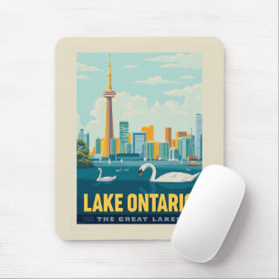Great Lakes Lake Ontario Mouse Pad