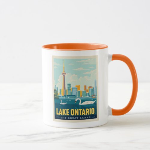 Great Lakes  Lake Ontario Mug