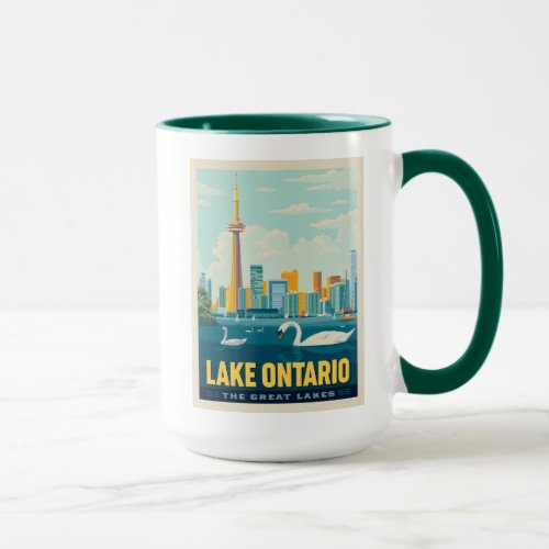 Great Lakes  Lake Ontario Mug