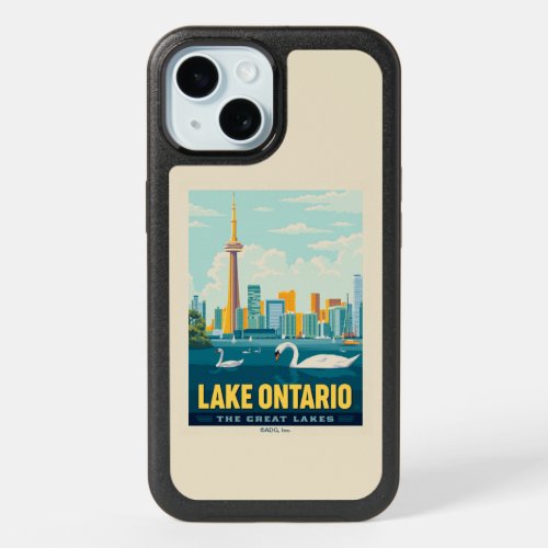 Great Lakes  Lake Ontario iPhone 15 Case